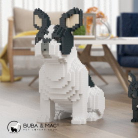 French Bulldog 3D sculpture.